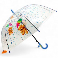 Дитяча парасолька (довжина - 65см; діаметр - 73см) синій