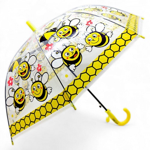 Дитяча парасолька (довжина - 66 см, діаметр - 75 см) жовтий (MiC)