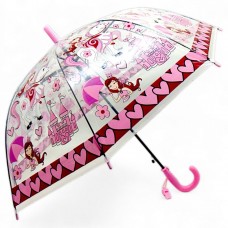 Дитяча парасолька (довжина - 66 см, діаметр - 75 см) рожевий