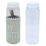 Бутылка для воды в чехле "My Bottle", 500 мл (белая крышка) (MiC)