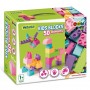 Конструктор пластиковий "Kids Blocks" 50 елементів (рожевий) (TIGRES)