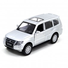 Автомодель - MITSUBISHI PAJERO 4WD TURBO (серебристый)