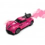 Автомобиль SPRAY CAR на р/у – SPORT (розовый, 1:24, свет, выхлопной пар) (KS Drive)