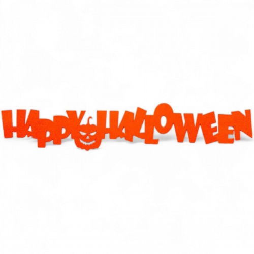 Гирлянда праздничная "Happy Halloween" (90х14 см) (Аплі Краплі)