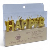 Свічки для торта літери 