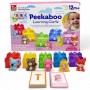 Логическая игра "Pekaboo. Домики со сказочными героями", вид 1 (SunQ toys)