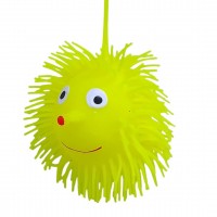 Іграшка-антистрес Їжачок з підсвічуванням жовтий