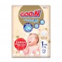 Підгузки Goo.N Premium Soft для немовлят (розмір 1(NB), до 5 кг, 72 шт) (Goo.N Premium Soft)