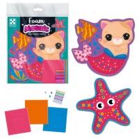 Набор для творчества с мягкой мозаикой и стразами 