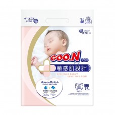 Подгузники Goo.N Plus для новорожденных (размер 1(NB), до 5 кг, 76 шт)