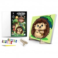 Картина по номерах на підставці 