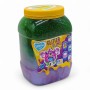 Слайм-антистрес "Lovin: Big slime", 1150 мл, бузковий перламутр + зелений (Окто)