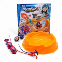 Бейблейд (BeyBlade) набор - арена, 2 волчка, металлические накладки, 2 запускателя