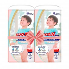 Трусики-подгузники Goo.N Plus для детей (размер 5(XL), 12-20 кг, 76шт)