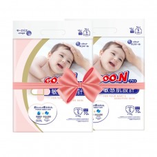 Подгузники Goo.N Plus для детей (размер 2(S), 4-8 кг, 140 шт)