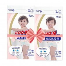 Подгузники Goo.N Plus для детей (размер 4(L), 9-14 кг, 96 шт)