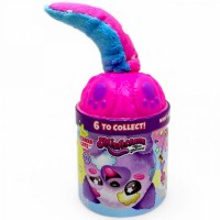 Мягкая игрушка MISFITTENS W4 – КОТИК В БАНКЕ (малиновый)