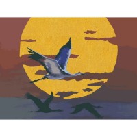 Картина по номерах з фарбами металік 