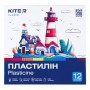 Пластилін, 12 кольорів, 240 г. Kite Classic (Kite)