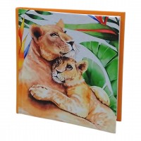 Скетчбук, 70г, Інтегральний, 100х100 мм, 64 аркуша, чисті аркуші, Мат.лам.Soft-touch диз.19362