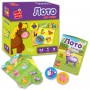 Гра розвиваюча з липучками "Лото. Ферма" (Vladi Toys)