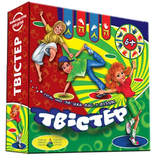 Гра "Твістер" (Київська фабрика іграшок)