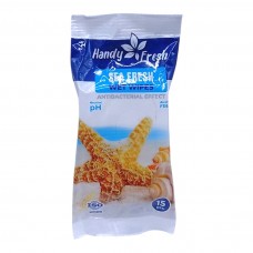 Вологі серветки Handy Fresh, sea fresh, 15 шт.