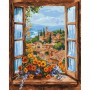 Картина по номерах "Чудовий пейзаж" 40х50 см (Ідейка)