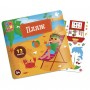 Набір для творчості з наліпками "Пляж" (Vladi Toys)