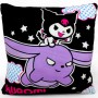 Подушка з принтом аніме "Куромі (Kuromi)", 25 см (Kinder Toys)
