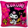 Подушка з принтом аніме "Куромі (Kuromi)", 25 см (Kinder Toys)