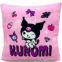 Подушка з принтом аніме "Куромі (Kuromi)", 25 см (Kinder Toys)