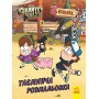 Раскраска из серии "Gravity falls", таинственная (Ранок)