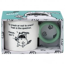 Чашка 370 мл Cupcake racoon