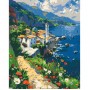 Картина по номерах "Білий берег" 40х50 см (Riviera Blanca)