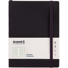 Книга записная. Partner Soft L, 190*250, 96л, кл, черная