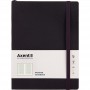 Книга записная. Partner Soft L, 190*250, 96л, кл, черная (Axent)
