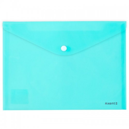 Папка на кнопці, А5, Pastelini, м'ятна (Axent)