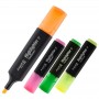 Маркер Highlighter D2501, 1-5 мм клиноп., набір з 4-х кол. (Axent)