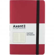 Книга записная Partner Soft, 125*195, 96 л, кл, красная