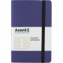 Книга записная Partner Soft, 125*195, 96 л, кл, т. синяя (Axent)