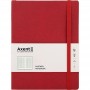 Книга записная. Partner Soft L, 190*250,, 96л, кл, красная (Axent)