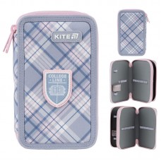 Пенал Kite 2 від., без наповнення 623 College Line Girl