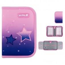 Пенал Kite 1 від., 2 відв., без наповнення 622 Sparkling