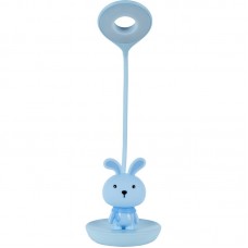 Настільна лампа LED з акумулятором Bunny, блакитний