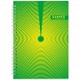 Блокнот на спирали твердая обл., А5, 96 л. №29 (Axent)