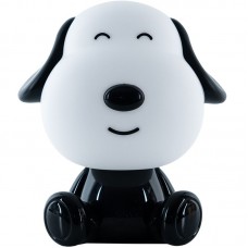 Світильник-нічник LED з акумулятором Doggy, чорно-білий