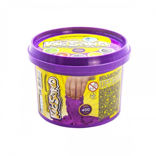 Кінетичний пісок "KidSand", фіолетовий, 400г (Dankotoys)