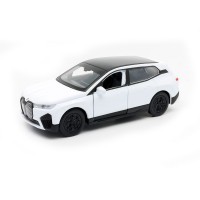 Машина металлическая - BMW iX (белый)