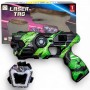 Пистолет с нагрудником "Laser Tag", сенсорная мишень, бластер, набор на 1 игрока (зеленый) (QIAO JING LING TOYS)